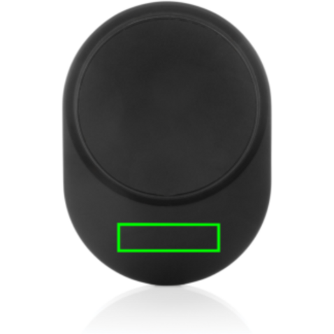 PowerCruze magnetischer 15W Autohalter aus RCS rec. ABS schwarz bedrucken, Art.-Nr. P309.1101