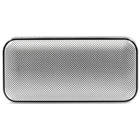 BrandCharger Nano Charge kabelloser Lautsprecher – Schwarz/Silber bedrucken, Art.-Nr. 050999999_1233560