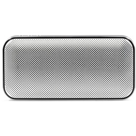 BrandCharger Nano Charge kabelloser Lautsprecher – Schwarz/Silber bedrucken, Art.-Nr. 050999999_1233560