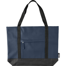 Strandtasche Lumi | Recycelt | 10 l – Blau bedrucken, Art.-Nr. 005999999_1267403