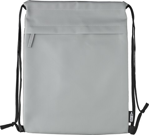 Turnbeutel Auri | Recycelt | 8 l – Grau bedrucken, Art.-Nr. 003999999_1267405