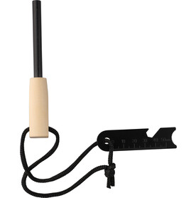 Feuerstarter-Set Azra | Edelstahl – Braun bedrucken, Art.-Nr. 011999999_1267784