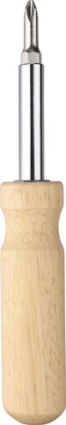 Schraubendreher Leni | 4-in-1 – Braun bedrucken, Art.-Nr. 011999999_1267785