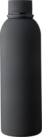 Recycelte doppelwandige Trinkflasche aus Edelstahl 500 ml Sena – Schwarz bedrucken, Art.-Nr. 001999999_1267809 Recycelte doppelwandige Trinkflasche aus Edelstahl 500 ml Sena – Schwarz bedrucken, Art.-Nr. 001999999_1267809