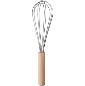 Schneebesen Ilani | Edelstahl – Braun bedrucken, Art.-Nr. 011999999_1267910