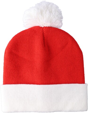 Weihnachtsmütze Eleni | Gestrickt – Rot bedrucken, Art.-Nr. 008999999_1271554 Weihnachtsmütze Eleni | Gestrickt – Rot bedrucken, Art.-Nr. 008999999_1271554