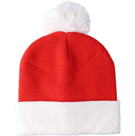 Weihnachtsmütze Eleni | Gestrickt – Rot bedrucken, Art.-Nr. 008999999_1271554