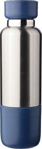 Doppelwandige Flasche Zev | 500 ml – Blau bedrucken, Art.-Nr. 005999999_1272569