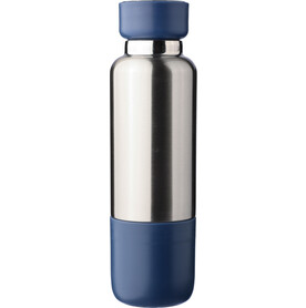 Doppelwandige Flasche Zev | 500 ml – Blau bedrucken, Art.-Nr. 005999999_1272569