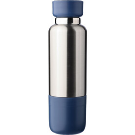 Doppelwandige Flasche Zev | 500 ml – Blau bedrucken, Art.-Nr. 005999999_1272569
