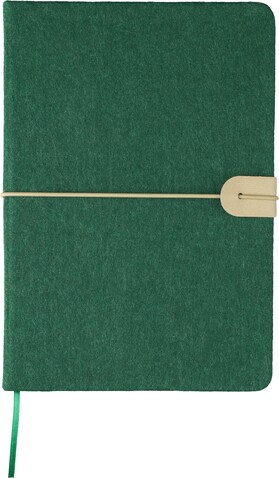 Notizbuch Dario | Recycelt | A5 | Liniert – Grün bedrucken, Art.-Nr. 004999999_1272570 Notizbuch Dario | Recycelt | A5 | Liniert – Grün bedrucken, Art.-Nr. 004999999_1272570