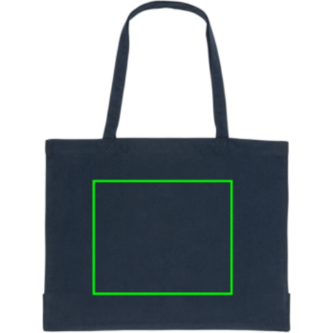 Impact AWARE™ recycelte Baumwoll-Shopper 145gr navy blau bedrucken, Art.-Nr. P762.659 Impact AWARE™ recycelte Baumwoll-Shopper 145gr navy blau bedrucken, Art.-Nr. P762.659
