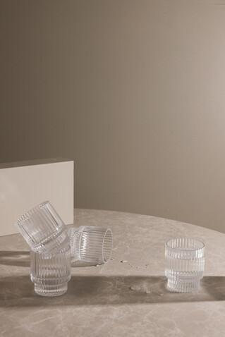 VINGA York Tumbler, 4-tlg. Set transparent bedrucken, Art.-Nr. V4330900