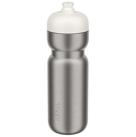 Mepal Pull 800 ml Edelstahl Sportflasche, weiss bedrucken, Art.-Nr. 10091101