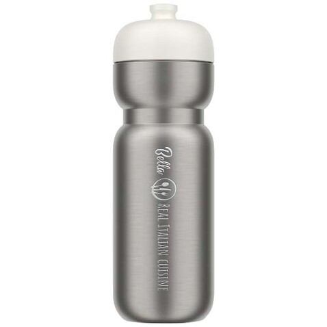Mepal Pull 800 ml Edelstahl Sportflasche, weiss bedrucken, Art.-Nr. 10091101