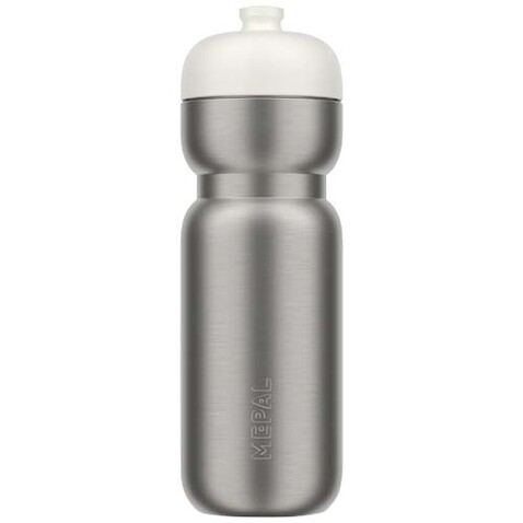 Mepal Pull 800 ml Edelstahl Sportflasche, weiss bedrucken, Art.-Nr. 10091101