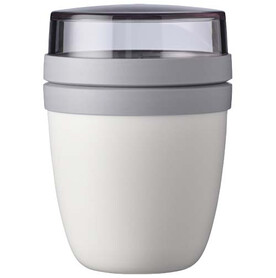 Mepal Ellipse Mini Lunchpot, weiss bedrucken, Art.-Nr. 11318401