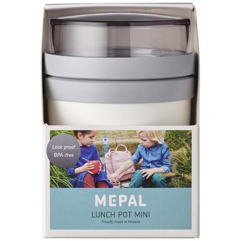Mepal Ellipse Mini Lunchpot, weiss bedrucken, Art.-Nr. 11318401