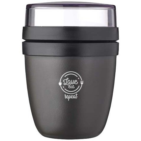 Mepal Ellipse Mini Lunchpot, schwarz bedrucken, Art.-Nr. 11318490