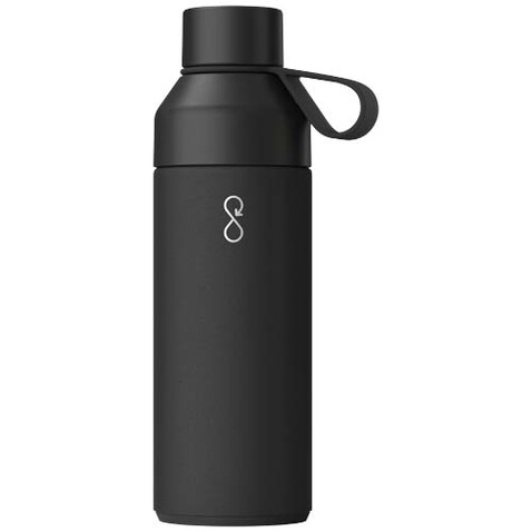 Ocean Bottle 500 ml 3 in 1 Set, Obsidian Black bedrucken, Art.-Nr. 11318590 Ocean Bottle 500 ml 3 in 1 Set, Obsidian Black bedrucken, Art.-Nr. 11318590