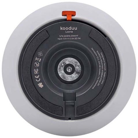 Kooduu Loome Tragbare Leuchte, weiss bedrucken, Art.-Nr. 12445701