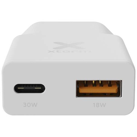Xtorm XG2SL033 Go2 SlimLine 33W Ladegerät, weiss bedrucken, Art.-Nr. 12447401