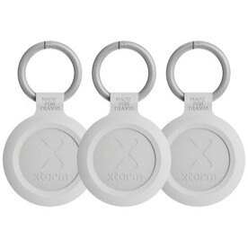 Xtorm XTAG2GA wasserfeste Reise-Smart-Tags, 3er Set, Ash white melange bedrucken, Art.-Nr. 12447702