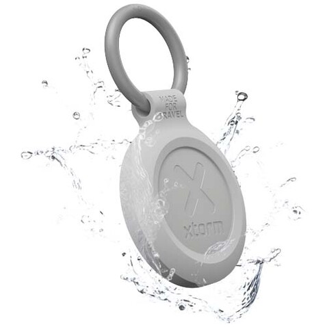 Xtorm XTAG2A wasserfeste Reise-Smart-Tags, 3er Set, Ash white melange bedrucken, Art.-Nr. 12447702