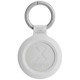 Xtorm XTAG2A0 wasserfester Reise-Smart-Tag, Ash white melange bedrucken, Art.-Nr. 12447802