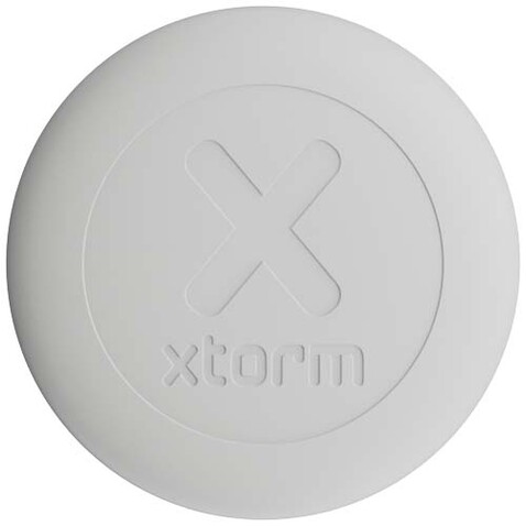 Xtorm XTAG2A0 wasserfester Reise-Smart-Tag, Ash white melange bedrucken, Art.-Nr. 12447802