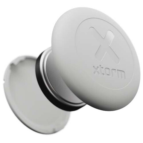 Xtorm XTAG2A0 wasserfester Reise-Smart-Tag, Ash white melange bedrucken, Art.-Nr. 12447802