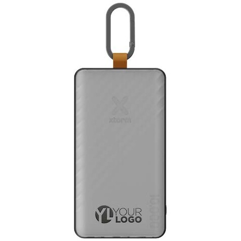 Xtorm XG2S101 Go2 10.000 mAh 15W Solar Powerbank mit Lampe, kohle bedrucken, Art.-Nr. 12447984