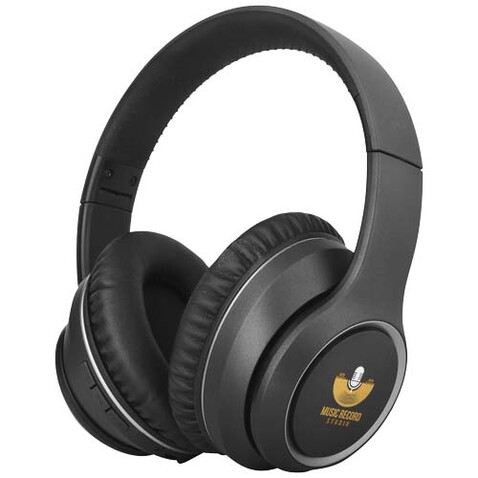 Prixton Live Pro ANC Bluetooth® Kopfhörer, schwarz bedrucken, Art.-Nr. 2PA06690