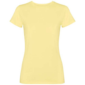 Fiyi T-Shirt für Damen, gelb bedrucken, Art.-Nr. R2201D91
