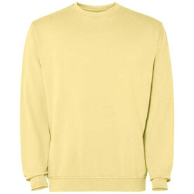 Jaya Pullover mit Rundhalsausschnitt Unisex, gelb bedrucken, Art.-Nr. R2203D90 Jaya Pullover mit Rundhalsausschnitt Unisex, gelb bedrucken, Art.-Nr. R2203D90