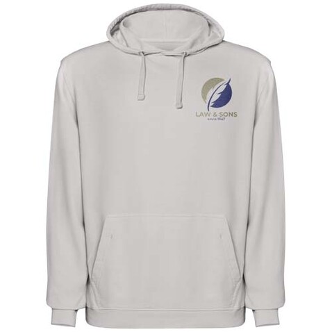 Kenia Kapuzenpullover Unisex, grau bedrucken, Art.-Nr. R2204E10 Kenia Kapuzenpullover Unisex, grau bedrucken, Art.-Nr. R2204E10