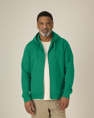 Mixer - Der Unisex-Zip-Hoodie - Verdant Green - M bedrucken, Art.-Nr. STSU205C1371M Mixer - Der Unisex-Zip-Hoodie - Verdant Green - M bedrucken, Art.-Nr. STSU205C1371M