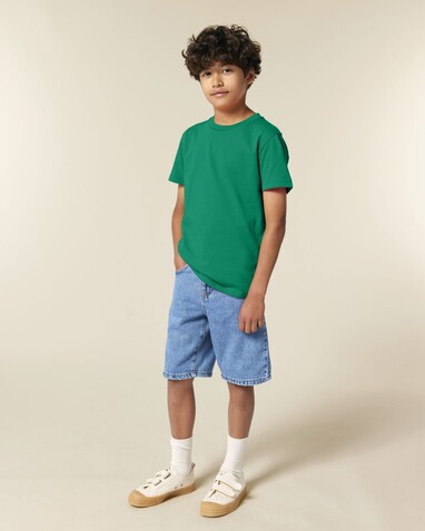 Mini Creator 2.0 - Das Iconic Kinder-T-Shirt - Verdant Green - 5-6/110-116cm bedrucken, Art.-Nr. STTK184C13705