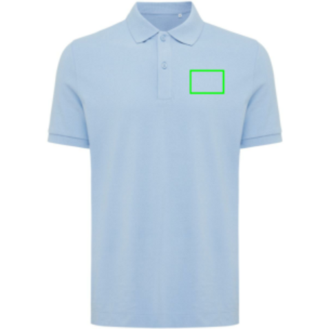 IQONIQ Yosemite Piqué-Poloshirt aus recycelter Baumwolle sky blue bedrucken, Art.-Nr. T9200.022.XXXL IQONIQ Yosemite Piqué-Poloshirt aus recycelter Baumwolle sky blue bedrucken, Art.-Nr. T9200.022.XXXL