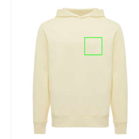 IQONIQ Yengo Hoodie mit Seitentaschen aus rec. Baumwolle cream yellow bedrucken, Art.-Nr. T9405.036.XS IQONIQ Yengo Hoodie mit Seitentaschen aus rec. Baumwolle cream yellow bedrucken, Art.-Nr. T9405.036.XS
