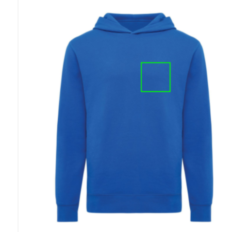 IQONIQ Yengo Hoodie mit Seitentaschen aus rec. Baumwolle Königsblau bedrucken, Art.-Nr. T9405.025.XXS IQONIQ Yengo Hoodie mit Seitentaschen aus rec. Baumwolle Königsblau bedrucken, Art.-Nr. T9405.025.XXS