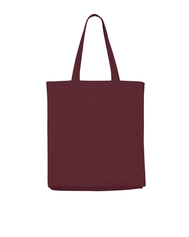 Mid Tote Bag - Die gewebte Midweight-Tragetasche - Burgundy - OS bedrucken, Art.-Nr. STAU116C244OS