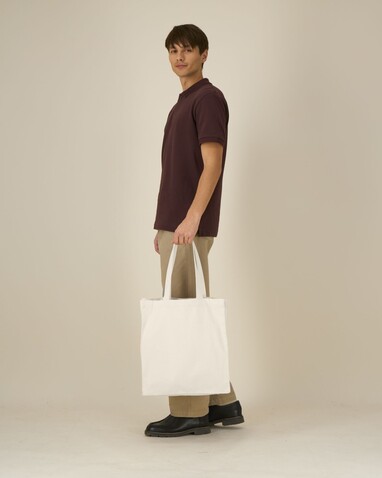 Mid Tote Bag - Das mittelschwere gewebte Tote Bag - Natural Raw - OS bedrucken, Art.-Nr. STAU116C054OS