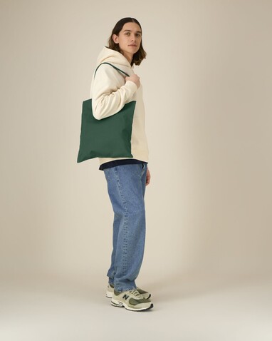 Light Tote Bag - Das leichte gewebte Tote Bag - Bottle Green - OS bedrucken, Art.-Nr. STAU773C224OS