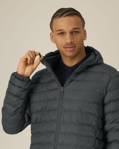 Stanley Voyager 2.0 - Die wattierte Herren-Jacke - Anthracite - M bedrucken, Art.-Nr. STJM188C2531M