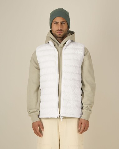 Stanley Climber 2.0 - Die Herren-Weste - Off White - S bedrucken, Art.-Nr. STJM189C0181S