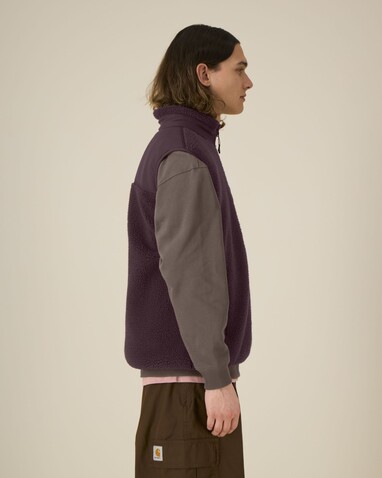 Liner - Die Unisex-Sherpaweste - Red Brown - XS bedrucken, Art.-Nr. STJU249C116XS
