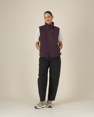 Liner - Die Unisex-Sherpaweste - Red Brown - XL bedrucken, Art.-Nr. STJU249C1161X