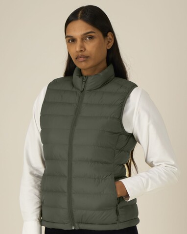 Stella Climber 2.0 - Die Damen-Weste - Khaki - XL bedrucken, Art.-Nr. STJW190C2231X Stella Climber 2.0 - Die Damen-Weste - Khaki - XL bedrucken, Art.-Nr. STJW190C2231X