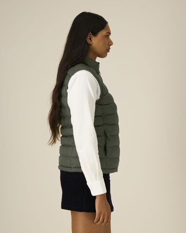 Stella Climber 2.0 - Die Damen-Weste - Khaki - XL bedrucken, Art.-Nr. STJW190C2231X Stella Climber 2.0 - Die Damen-Weste - Khaki - XL bedrucken, Art.-Nr. STJW190C2231X
